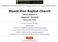 Mount Zion Baptist Church