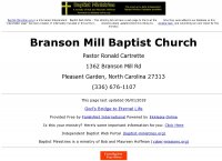 Branson Mill Baptist Church