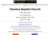 Chestoa Baptist Church