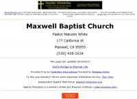 Maxwell Baptist Church