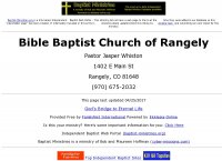 Bible Baptist Church of Rangely